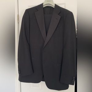 Armani tuxedo worn once. In excellent condition with bow tie 500.00 OBO